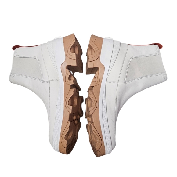 Sorel Brex Chelsea Ankle Boot Leather Women's 7.5 Pull On Natural Sea Salt - Picture 4 of 14